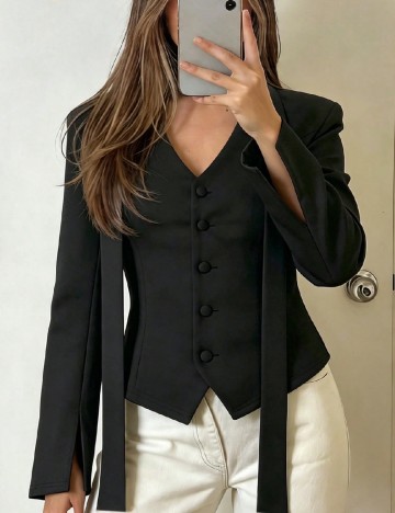 Bluza SHEIN, negru