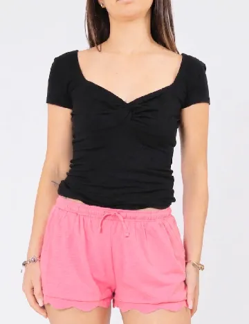 Pantaloni scurti Zara, roz
