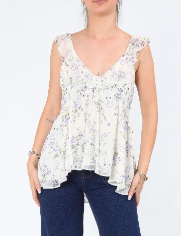 Bluza Zara, floral print