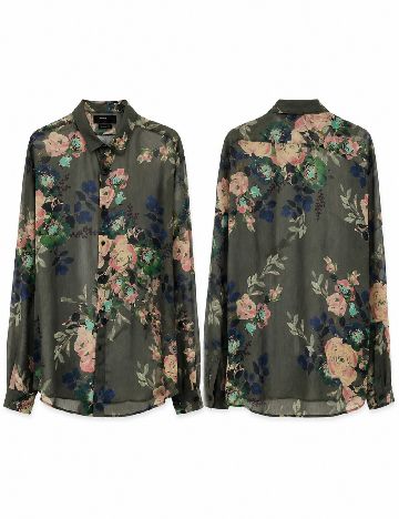 Camasa Zara, verde