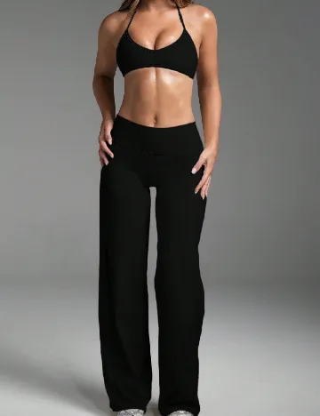 Pantaloni SHEIN, negru