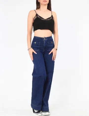 Top Zara, negru