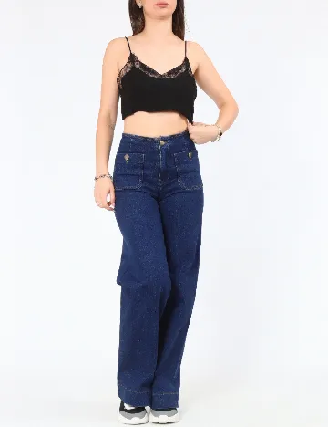 Top Zara, negru