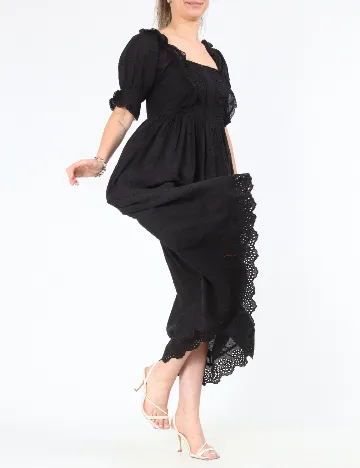 Rochie medie Top Shop, negru