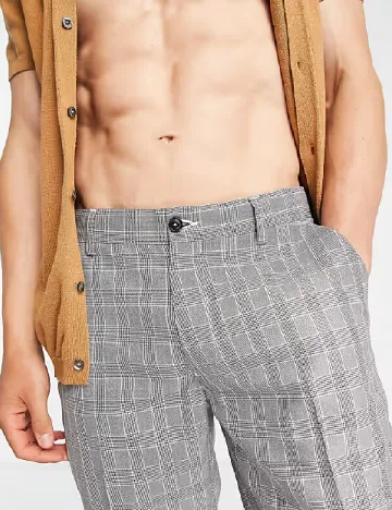 Pantaloni French Connection, gri