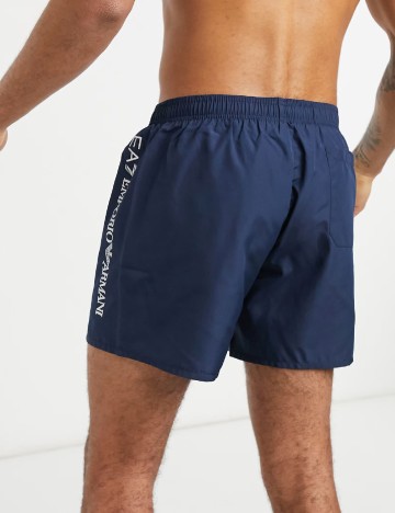 Short de baie Emporio Armani, bleumarin