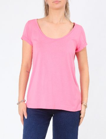 Tricou Pull&Bear, roz