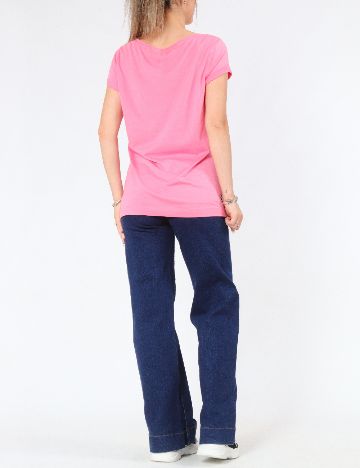 Tricou Pull&Bear, roz