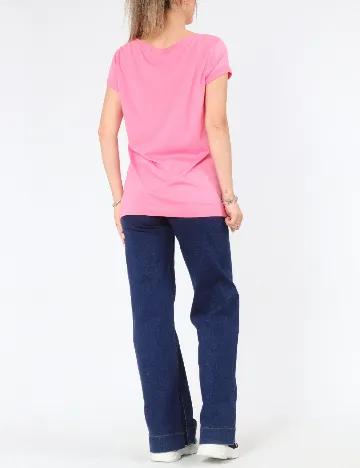 Tricou Pull&Bear, roz