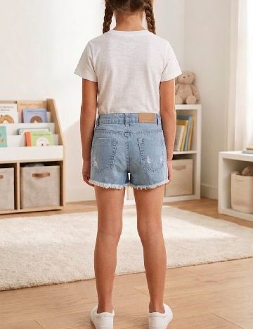 Pantaloni scurti Zara, albastru