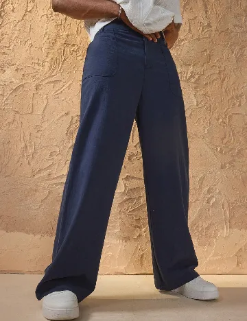 Pantaloni Forever 21, bleumarin