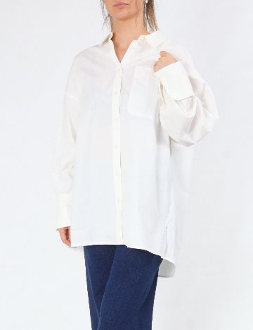 Camasa Oversize ASOS, alb