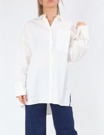 Camasa Oversize ASOS, alb
