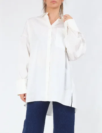 Camasa Oversize ASOS, alb