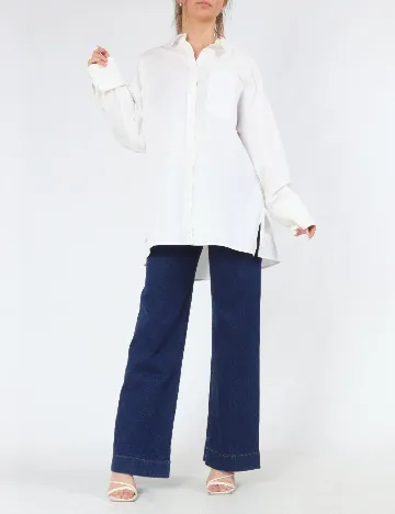 Camasa Oversize ASOS, alb