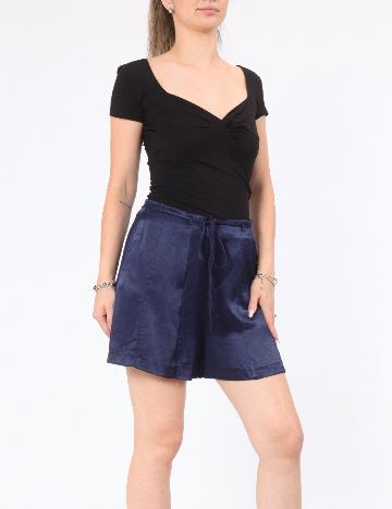 Pantaloni scurti Zara, bleumarin