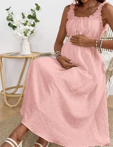 Rochie lunga SHEIN Maternity, roz