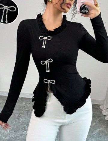 Bluza SHEIN, negru