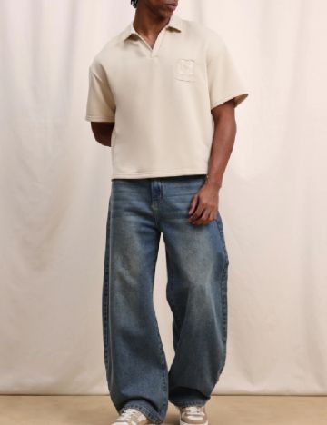 Tricou SUMWON, crem