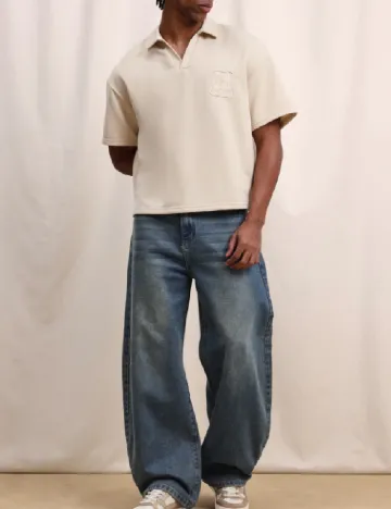 Tricou SUMWON, crem