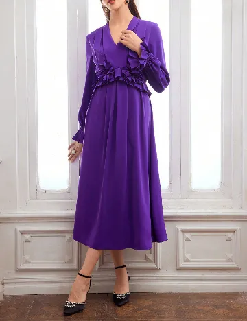 Rochie medie MOTF, mov