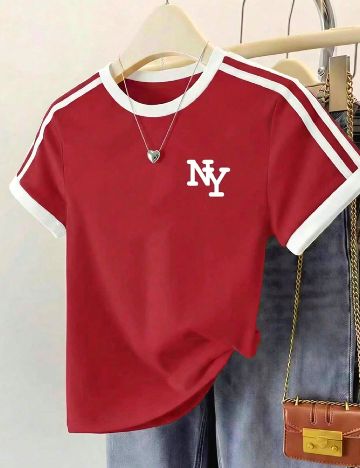 Tricou SHEIN, rosu
