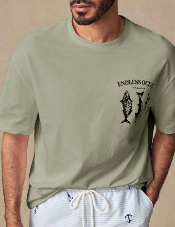 Tricou SHEIN, verde
