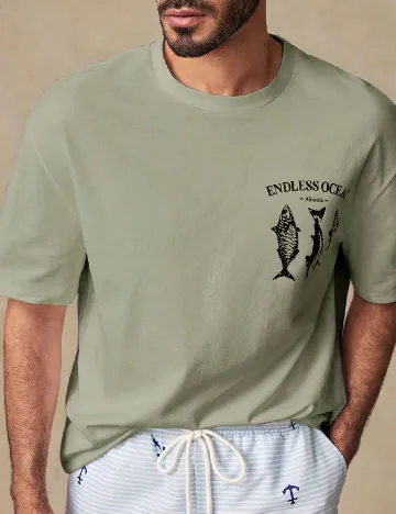 Tricou SHEIN, verde