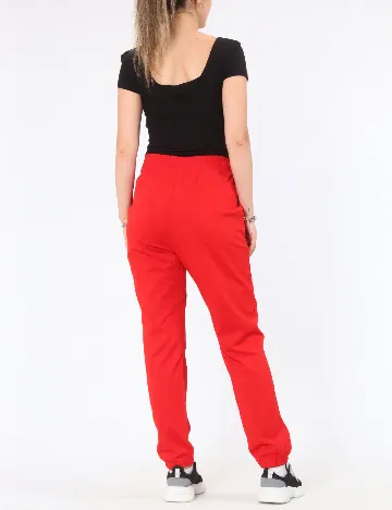 Pantaloni Zara, rosu
