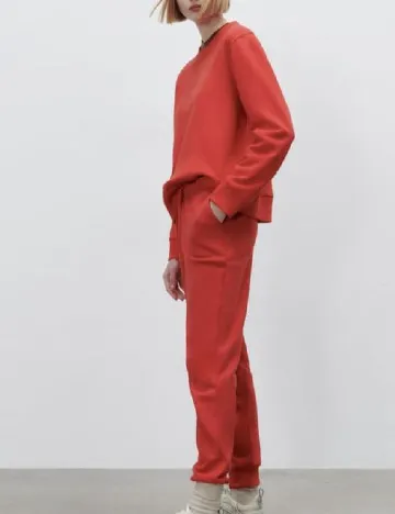 Pantaloni Zara, rosu
