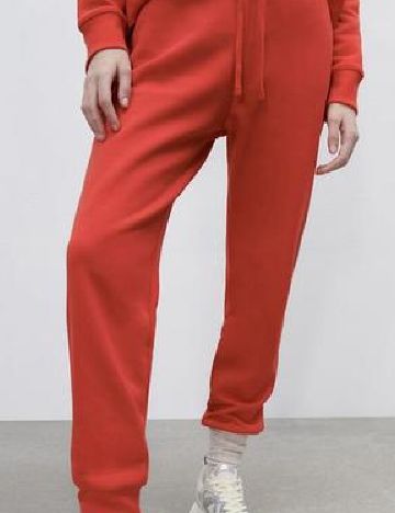 Pantaloni Zara, rosu