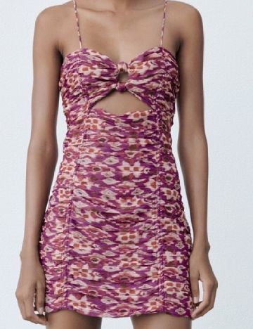 Rochie scurta Zara, mov