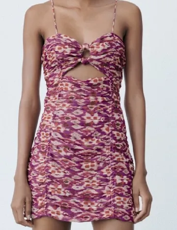 Rochie scurta Zara, mov