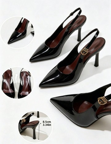 Pantofi SHEIN, negru