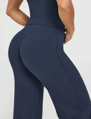 Pantaloni SHEIN, bleumarin