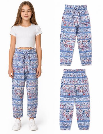 Pantaloni Zara, albastru