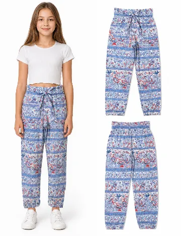 Pantaloni Zara, albastru