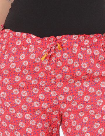 Pantaloni Zara, rosu