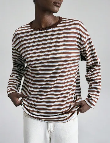 Bluza Ontre, maro