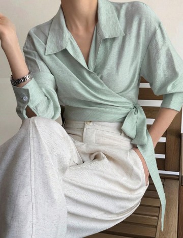 Camasa Dazy, verde