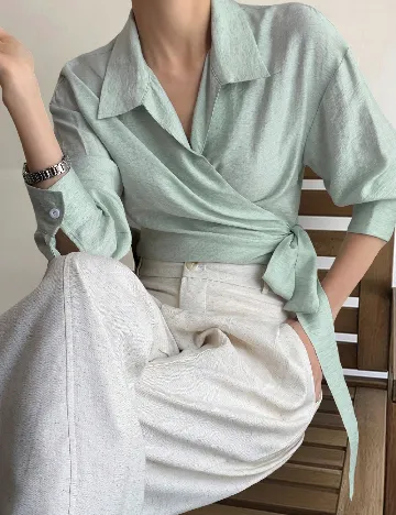 Camasa Dazy, verde