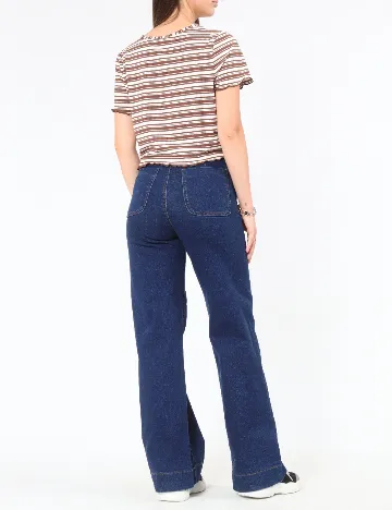 Top ASOS, alb/maro
