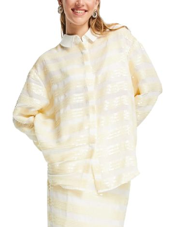 Camasa Oversize ASOS, galben