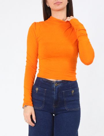 Bluza Zara, portocaliu
