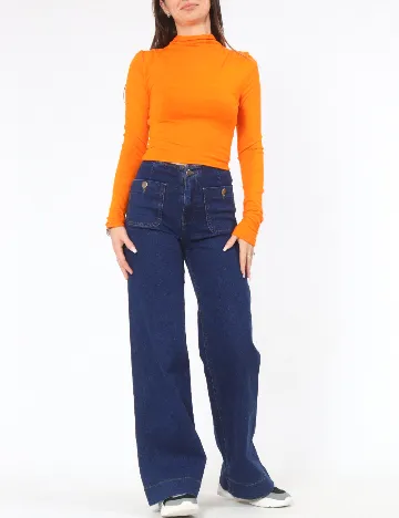 Bluza Zara, portocaliu