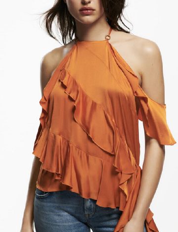 Bluza Zara, portocaliu