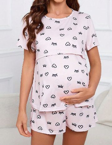 Pijama SHEIN Maternity, roz