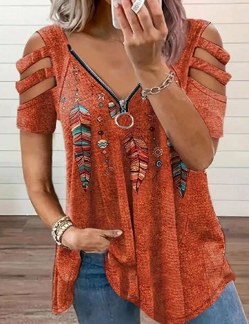 Bluza SHEIN, portocaliu