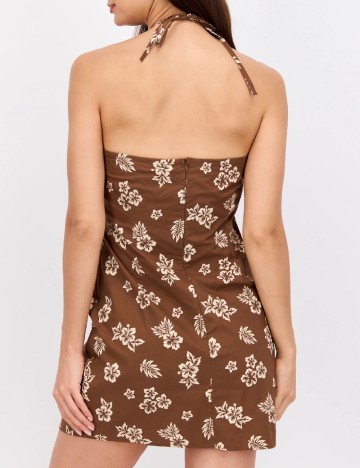Rochie scurta DAISY STREET, maro