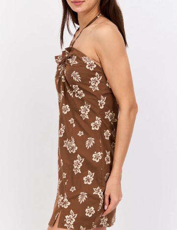 Rochie scurta DAISY STREET, maro